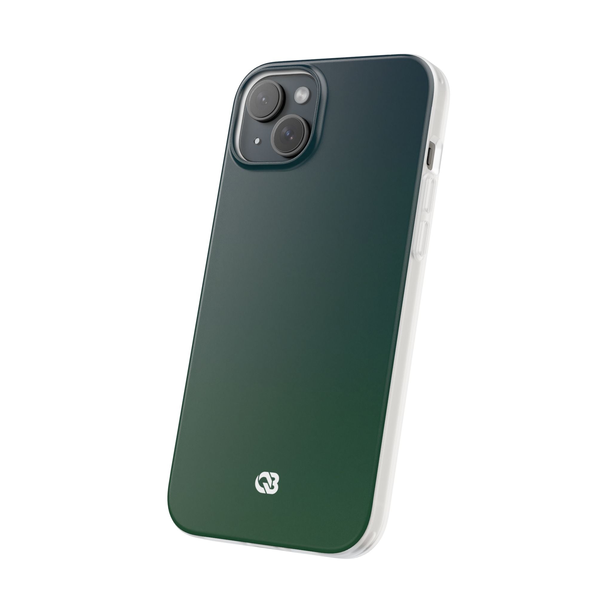 Green Lite Phone Case for iPhone - Midnight Pine Horizon