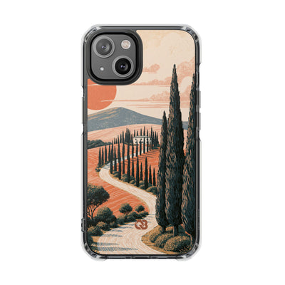 Orange Impact MagSafe Phone Case for iPhone - Terracotta Ridge Trail