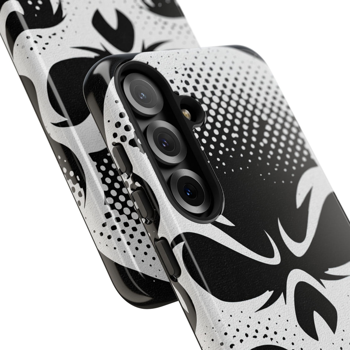 Phantom Halftone · Tough Phone Case for Samsung · Black