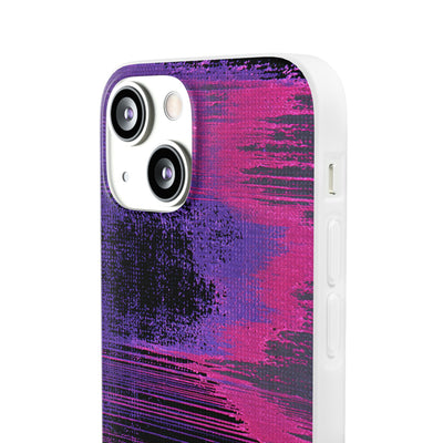 Neon Signal Shift · Lite Phone Case for iPhone ·  Purple