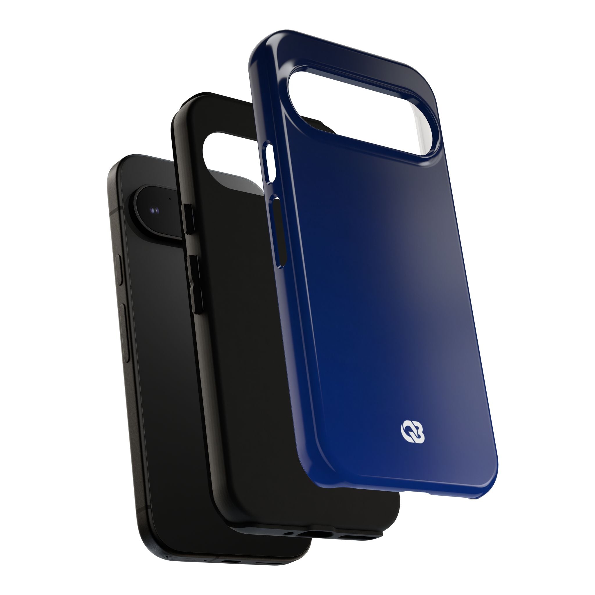 Blue Tough Phone Case for Google Pixel - Midnight Cobalt Fade