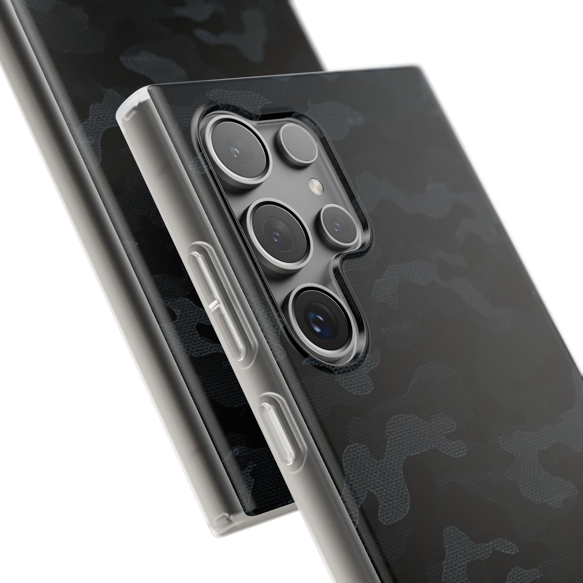 Blackout Urban Camo · Lite Phone Case for Samsung · Black
