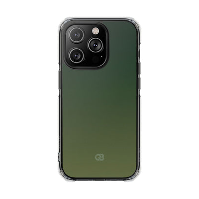 Green Impact MagSafe Phone Case for iPhone - Shadow Moss Grain