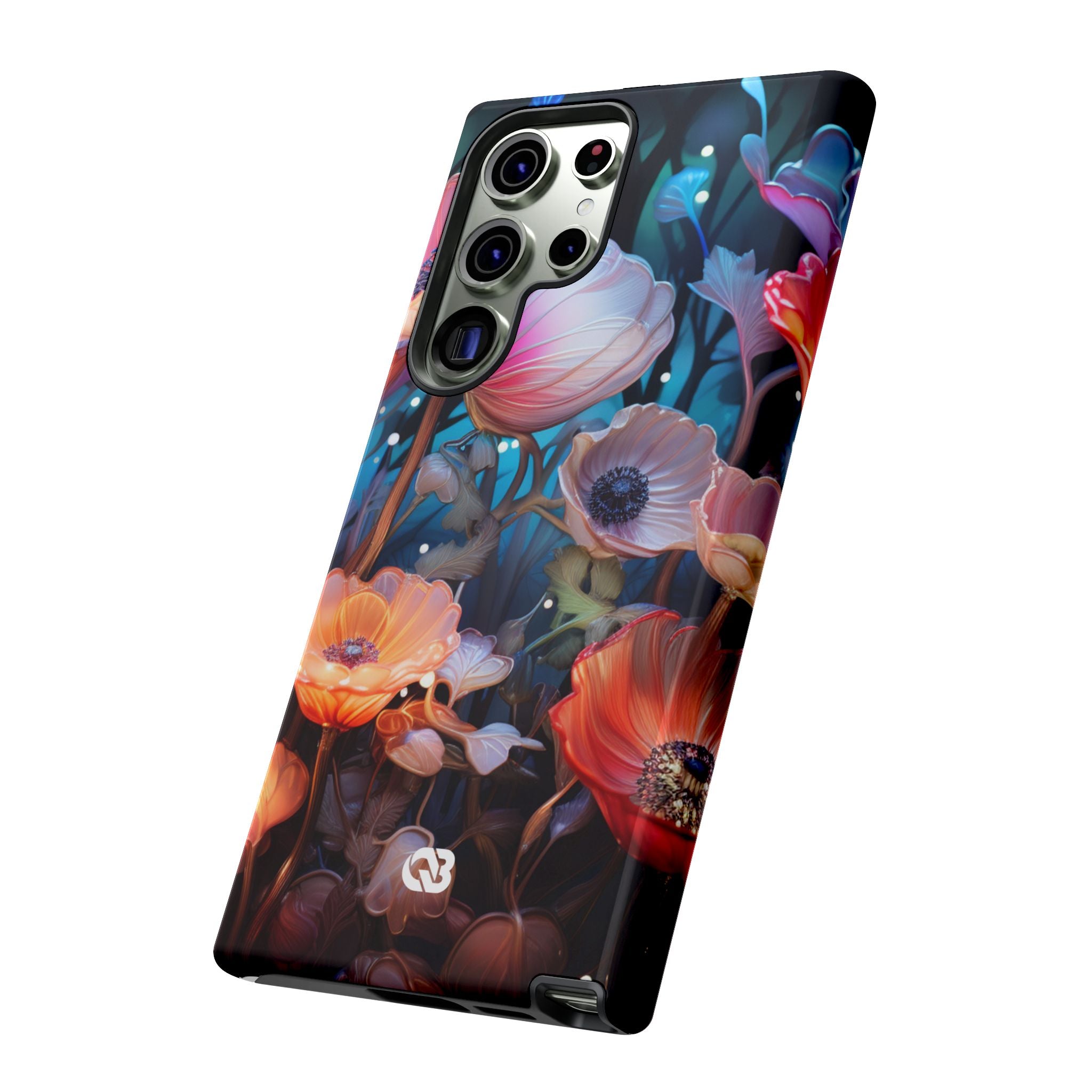 Luminous Poppy Glade · Tough Coque de téléphone pour Samsung