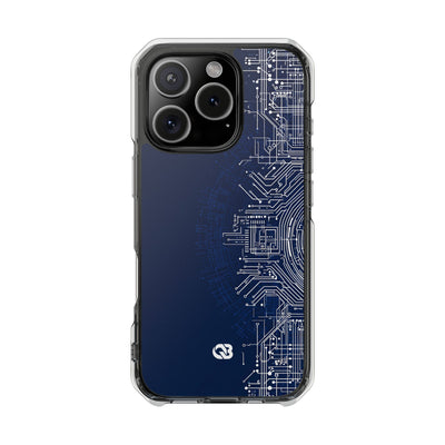Blue Impact MagSafe Phone Case for iPhone - Cobalt Circuit Logic