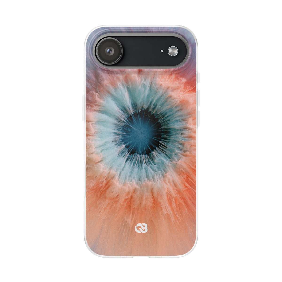 Radiant Aura Core · Lite Phone Case for iPhone ·  Orange