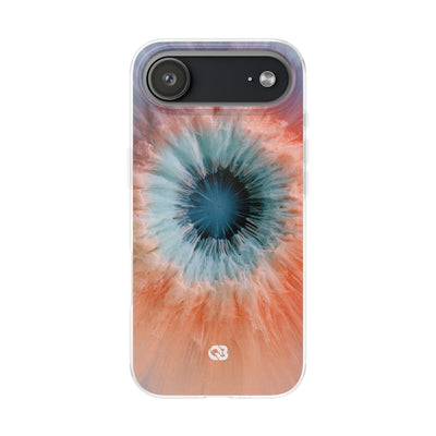 Radiant Aura Core · Lite Phone Case for iPhone ·  Orange