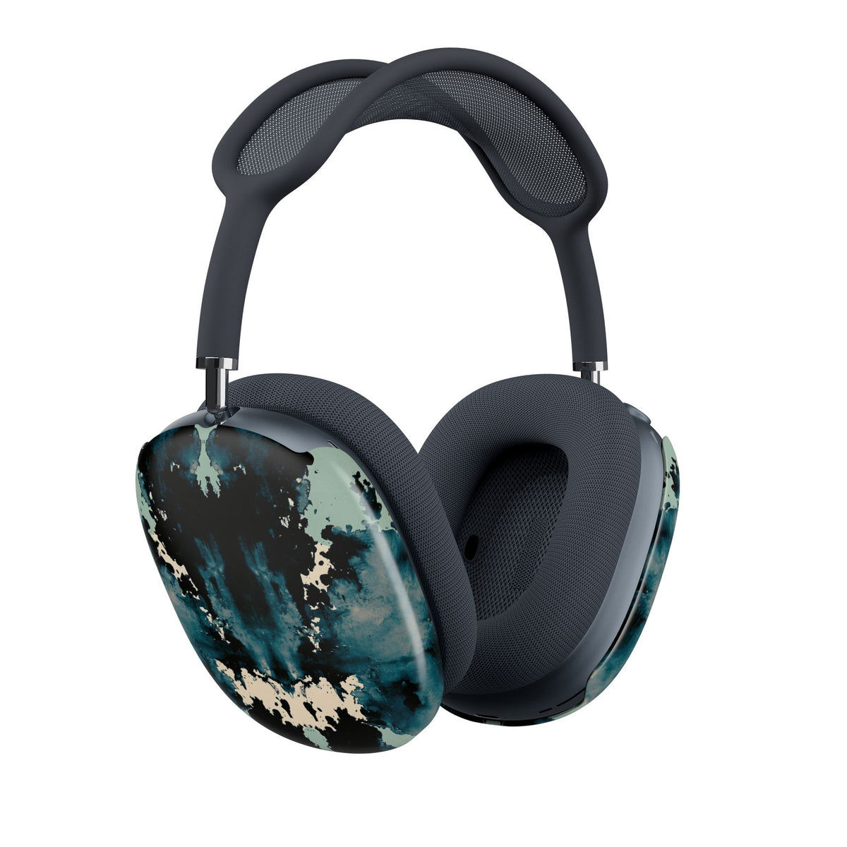 Rorschach Ink Void · Hard Case for AirPods Max · Black