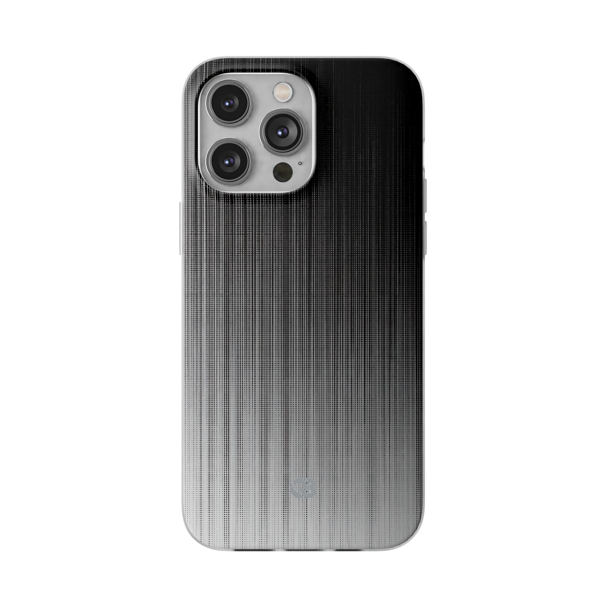 Grey Lite Phone Case for iPhone - Static Vertical Dither