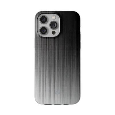 Grey Lite Phone Case for iPhone - Static Vertical Dither