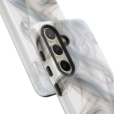 Vapor Noir · Tough Phone Case for Samsung · White