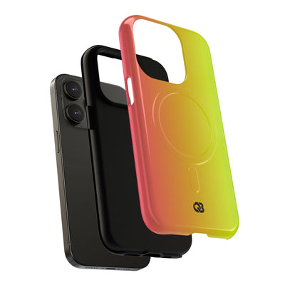 Sunset Acid Glow · Tough+ Hoesje voor iPhone · Magsafe