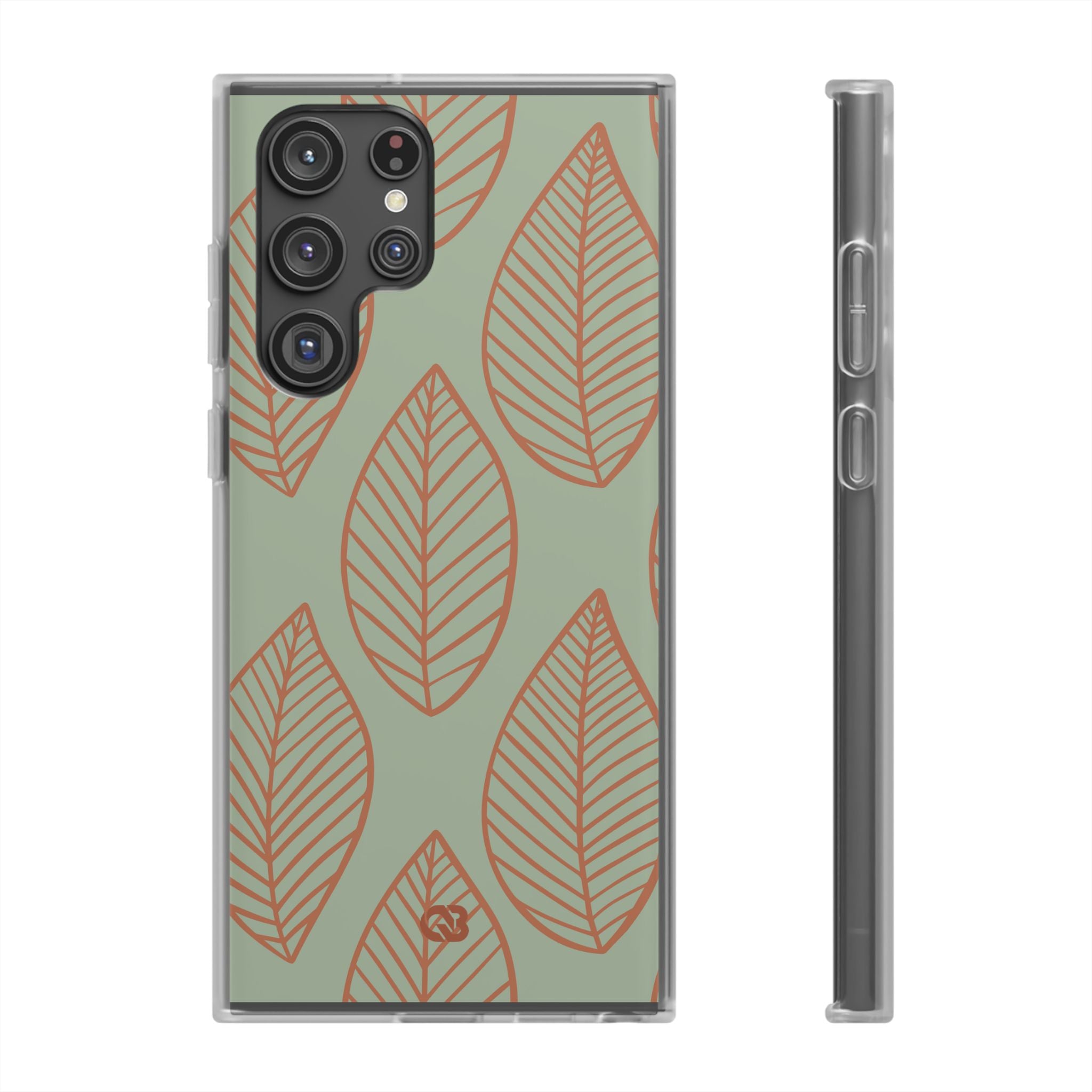 Sage Earth Leaves · Soft Phone Case for Samsung
