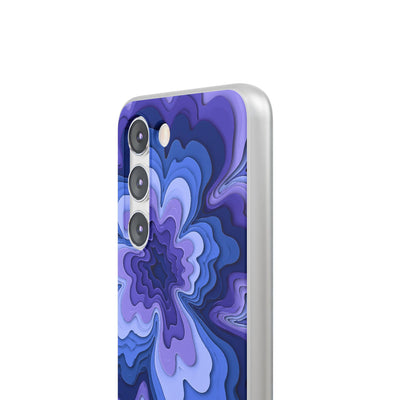 Periwinkle Strata Bloom · Lite Phone Case for Samsung · Purple