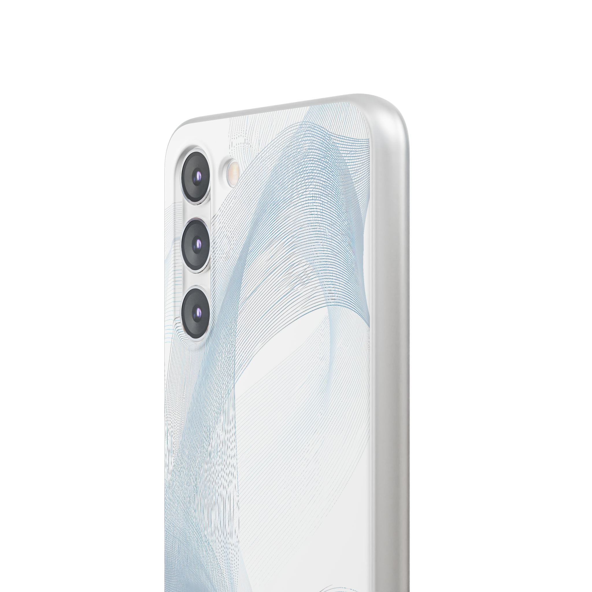 White Lite Phone Case for Samsung - Arctic Line Current