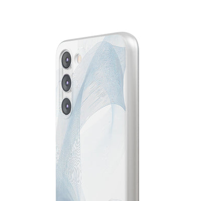 White Lite Phone Case for Samsung - Arctic Line Current