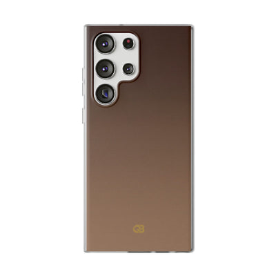 Brown Lite Phone Case for Samsung - Smoked Caramel Fade