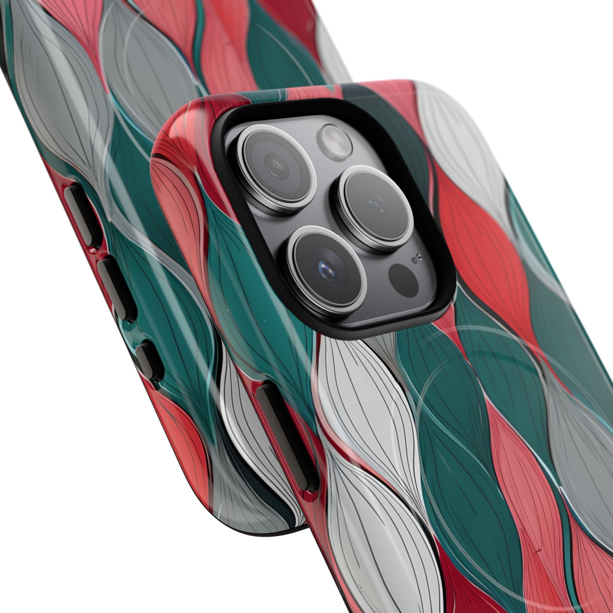 Slate Rose Ripple · Tough+ Hoesje voor iPhone · Magsafe