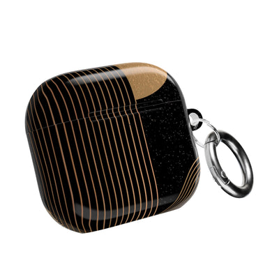 Lunar Topo Horizon · Hard Case for AirPods & AirPods Pro · Black