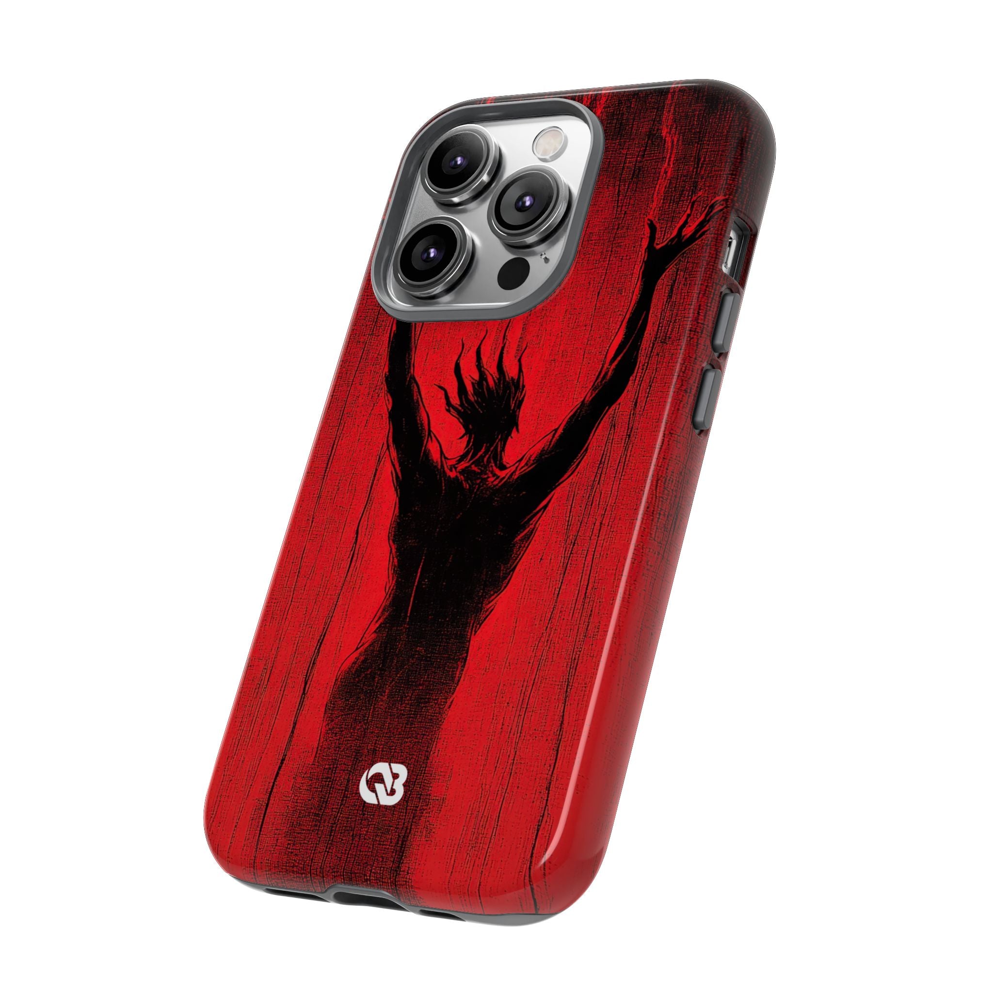 Crimson Shadow Ascent · Tough Custodia per iPhone