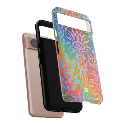 Chromatic Mystic Sigil · Tough Phone Case for Pixel ·  Blue