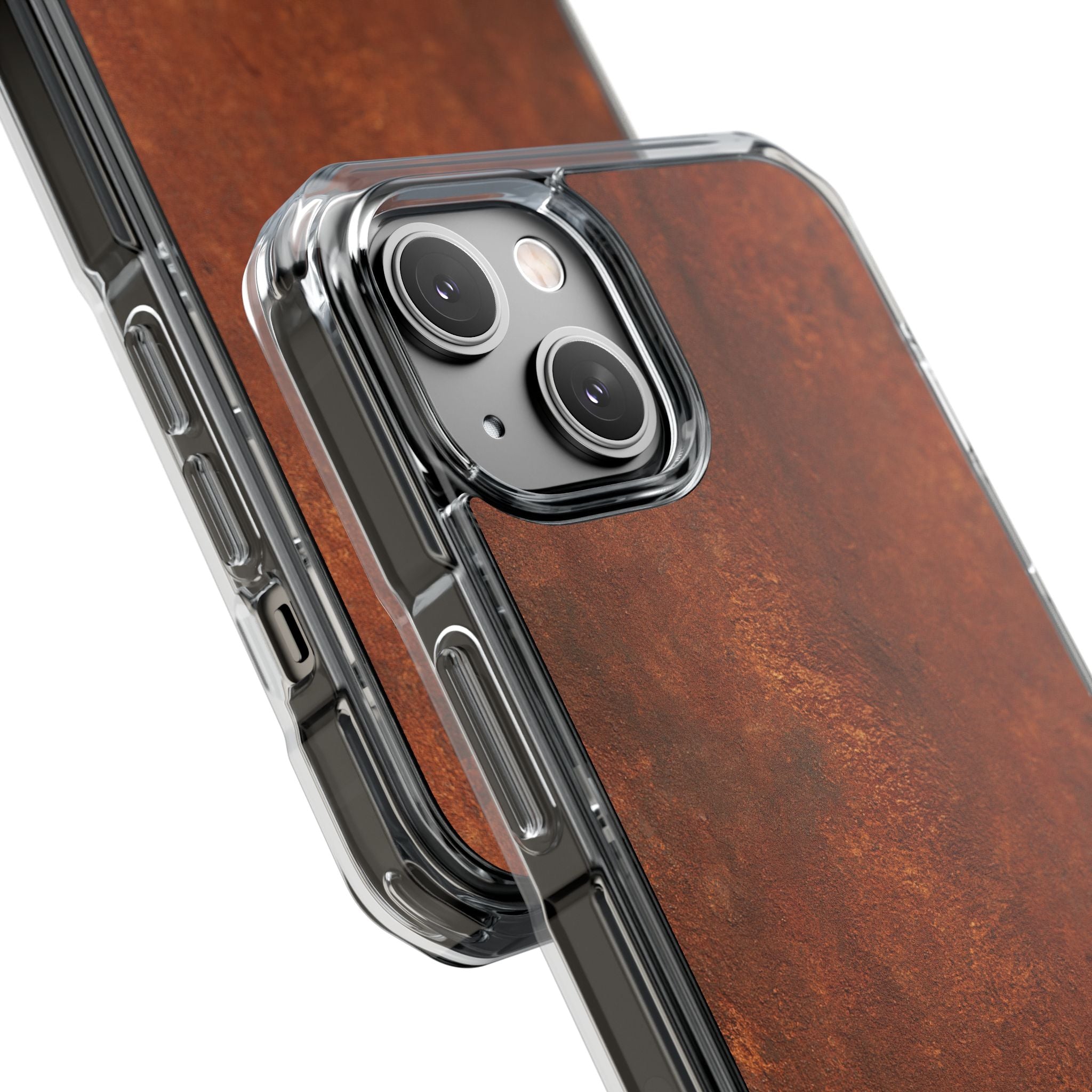 Orange Impact MagSafe Phone Case for iPhone - Oxidized Iron Crust