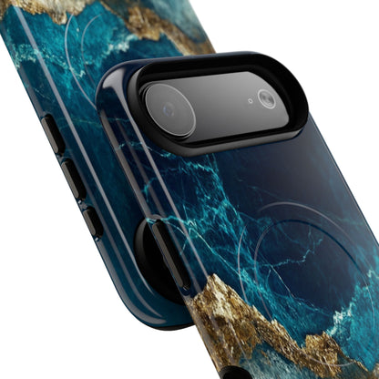 Jagged Gold Split iPhone 17 Air Case - Tough+ - CASE•BOB