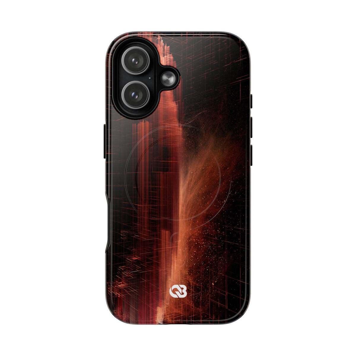 Luminous Monolith · Tough 2.0 Magnetic Phone Case for iPhone · Black