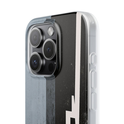 Grey Lite Phone Case for iPhone - Industrial Concrete Void