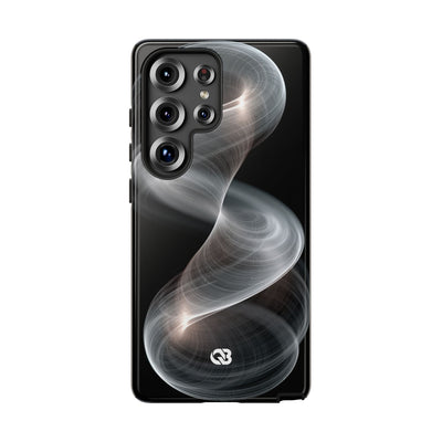 Luminous Vortex · Tough Phone Case for Samsung · Black