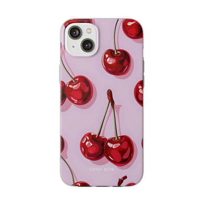 Glossy Cherry Burst iPhone 14 Plus Case - Soft - CASE•BOB