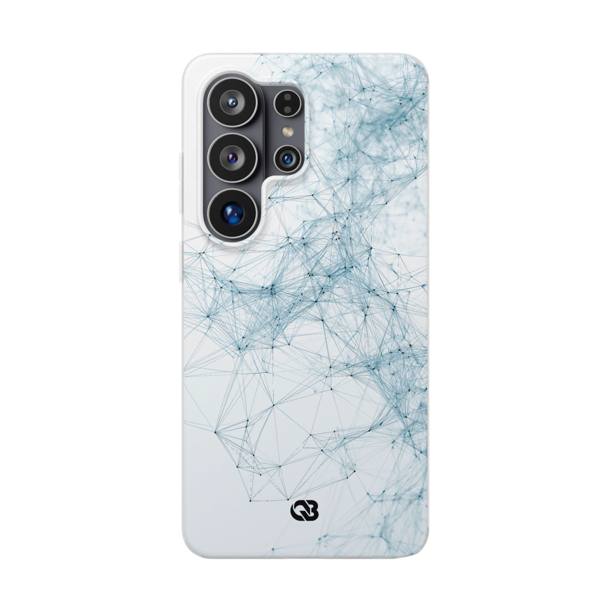 Blue Lite Phone Case for Samsung - Glacial Neural Web