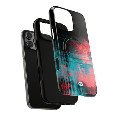 Digital Signal Drift · Tough 2.0 Magnetic Phone Case for iPhone · Black