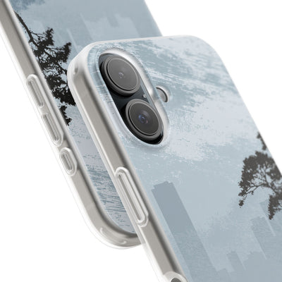 Grey Lite Phone Case for iPhone - Steel Slate Zen