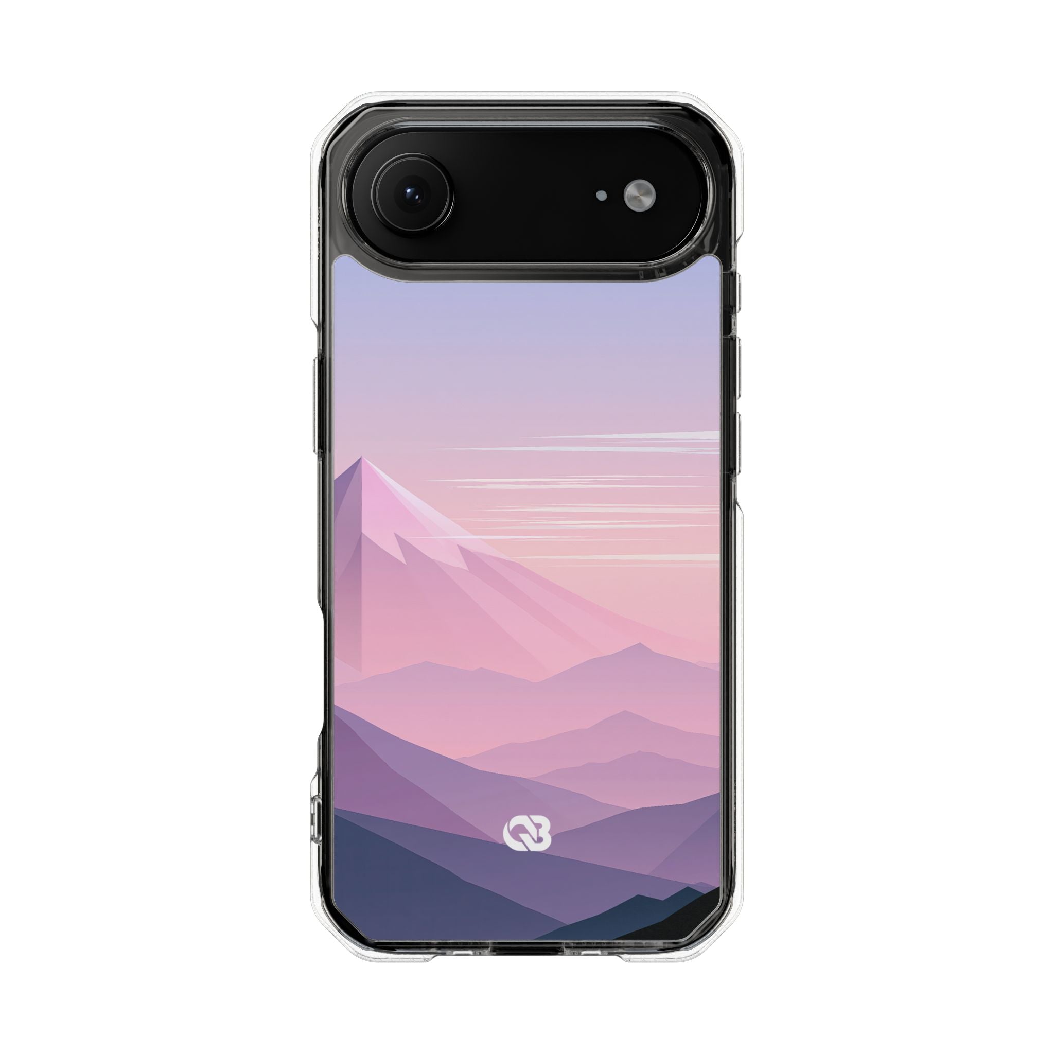 Purple Impact MagSafe Phone Case for iPhone - Lavender Alpine Dawn