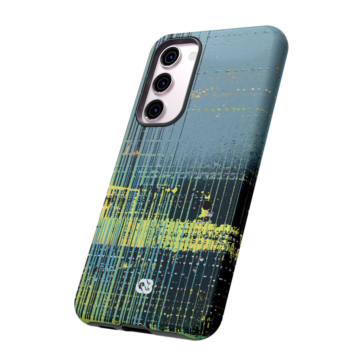 Acid Raster Circuit · Tough Phone Case for Samsung · Teal