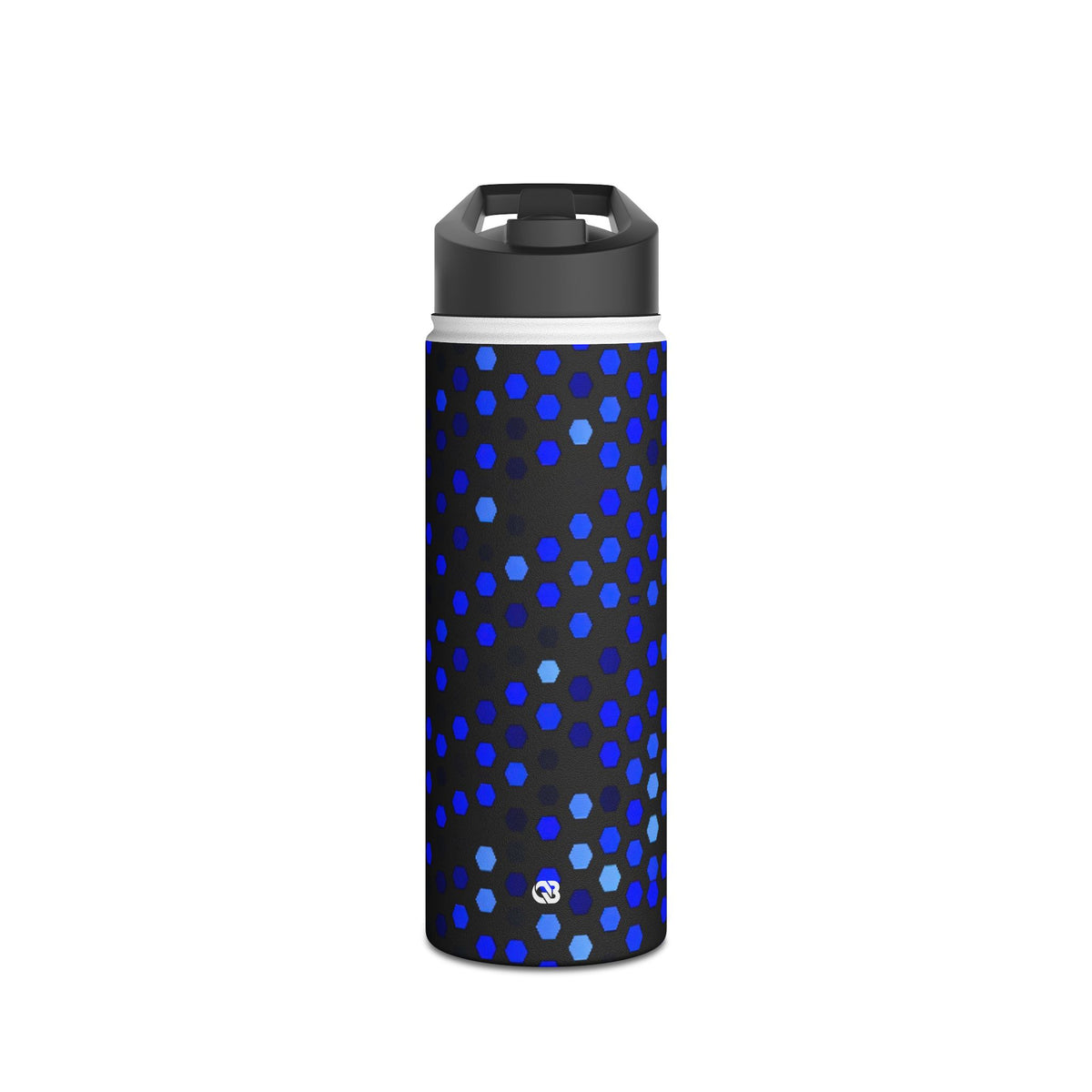Cobalt Hex Dispersion · Insulated Water Bottle · Blue