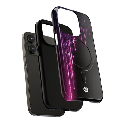 Binary Cascade · Tough 2.0 Magnetic Phone Case for iPhone · Black