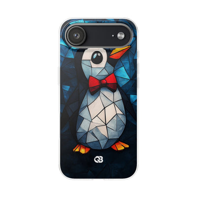 Mosaic Bowtie Penguin · Soft Phone Case for iPhone