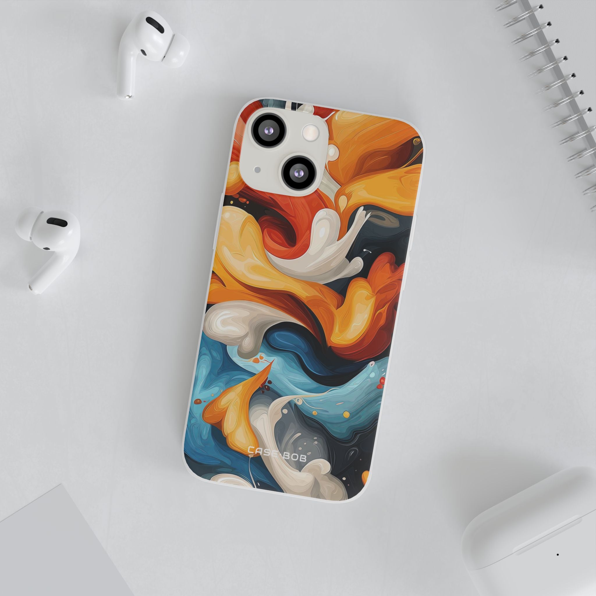 Crimson Ribbon iPhone 13 mini Case - Soft