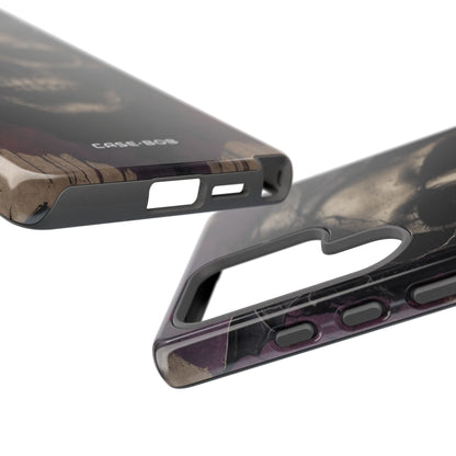 Gothic Totenkopf Krone Samsung S25 Ultra Case - Tough