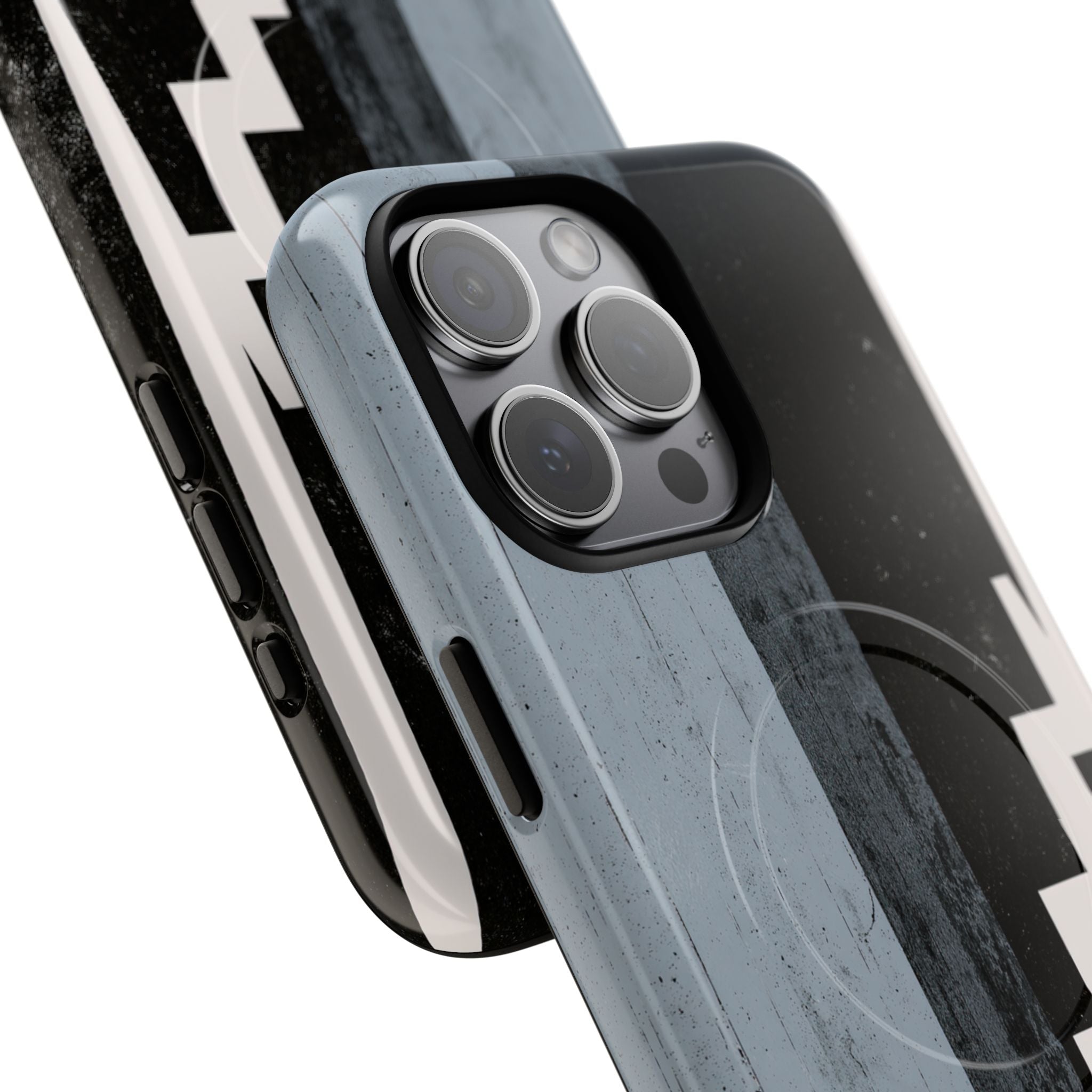 Grey Tough 2.0 Magsafe Phone Case for iPhone - Industrial Concrete Void