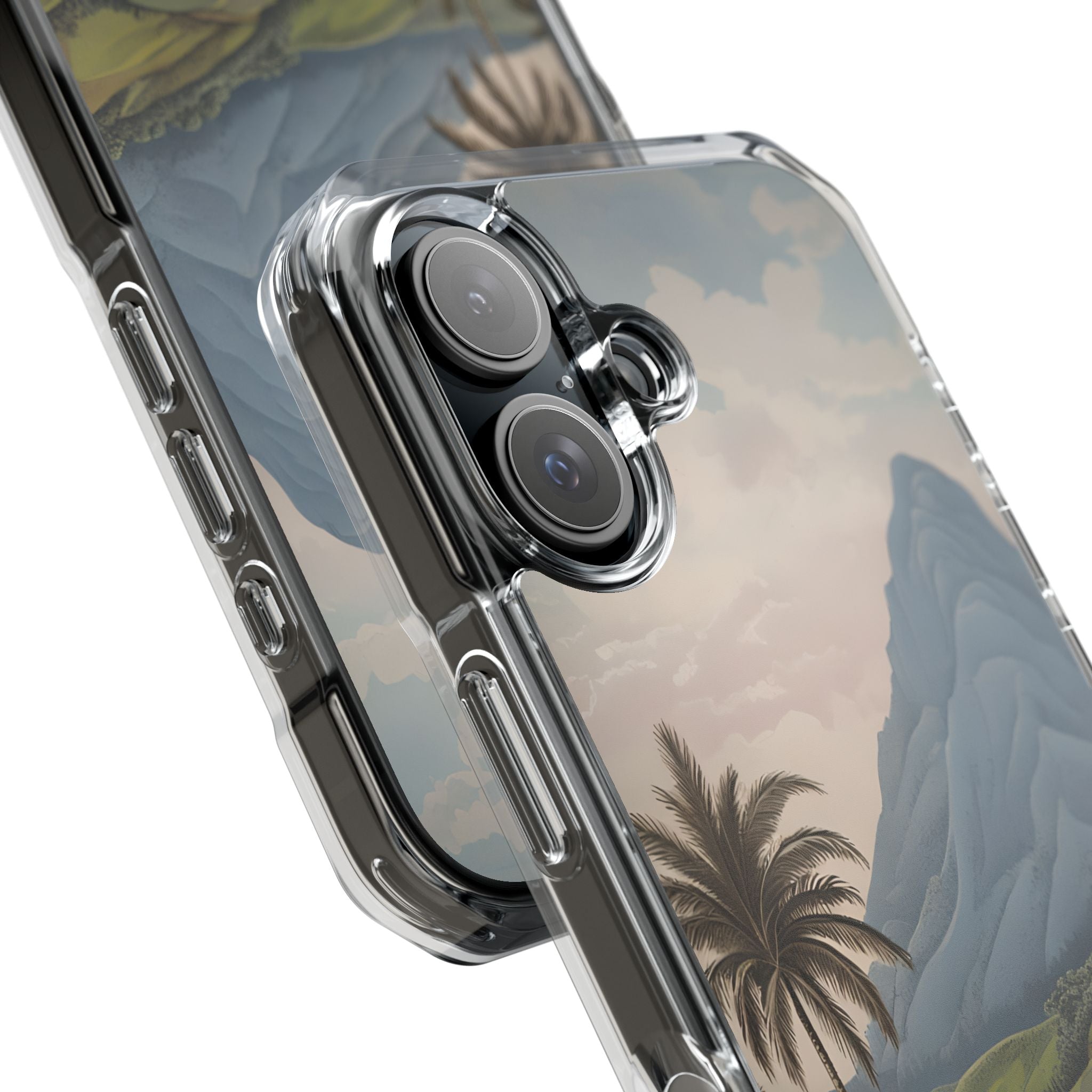 Verdant Blue Summit · Impact Coque de téléphone pour iPhone · Magsafe