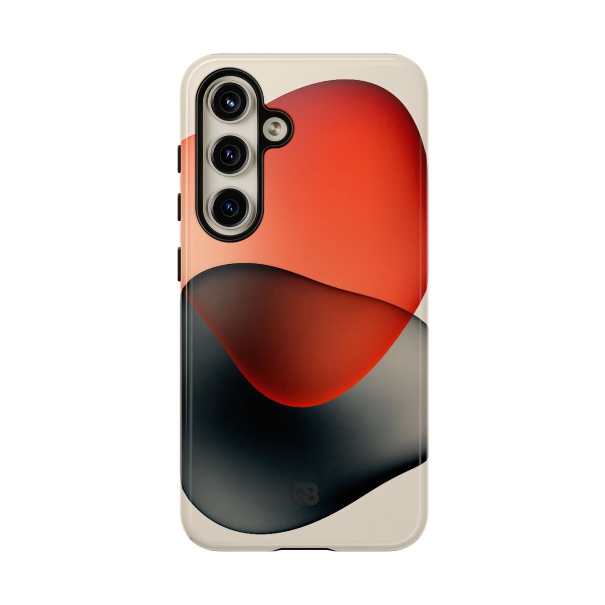 Translucent Crimson Form · Tough Phone Case for Samsung · Red
