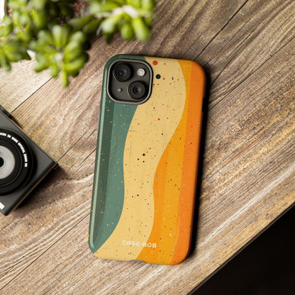 Wavy Forest Veil iPhone 15 Plus Case - Tough