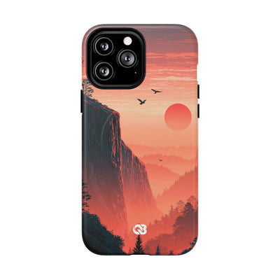 Orange Tough 2.0 Magnetic Phone Case for iPhone - Crimson Ridge Flight