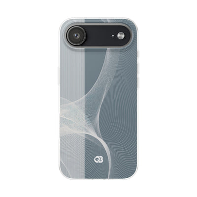 Grey Lite Phone Case for iPhone - Slate Mesh Horizon