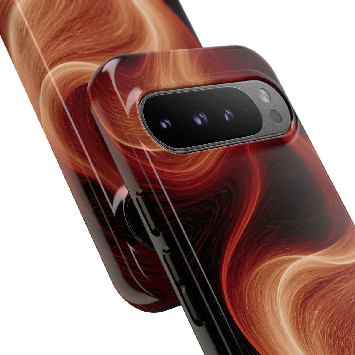 Solar Ember Flow · Tough Phone Case for Pixel ·  Orange
