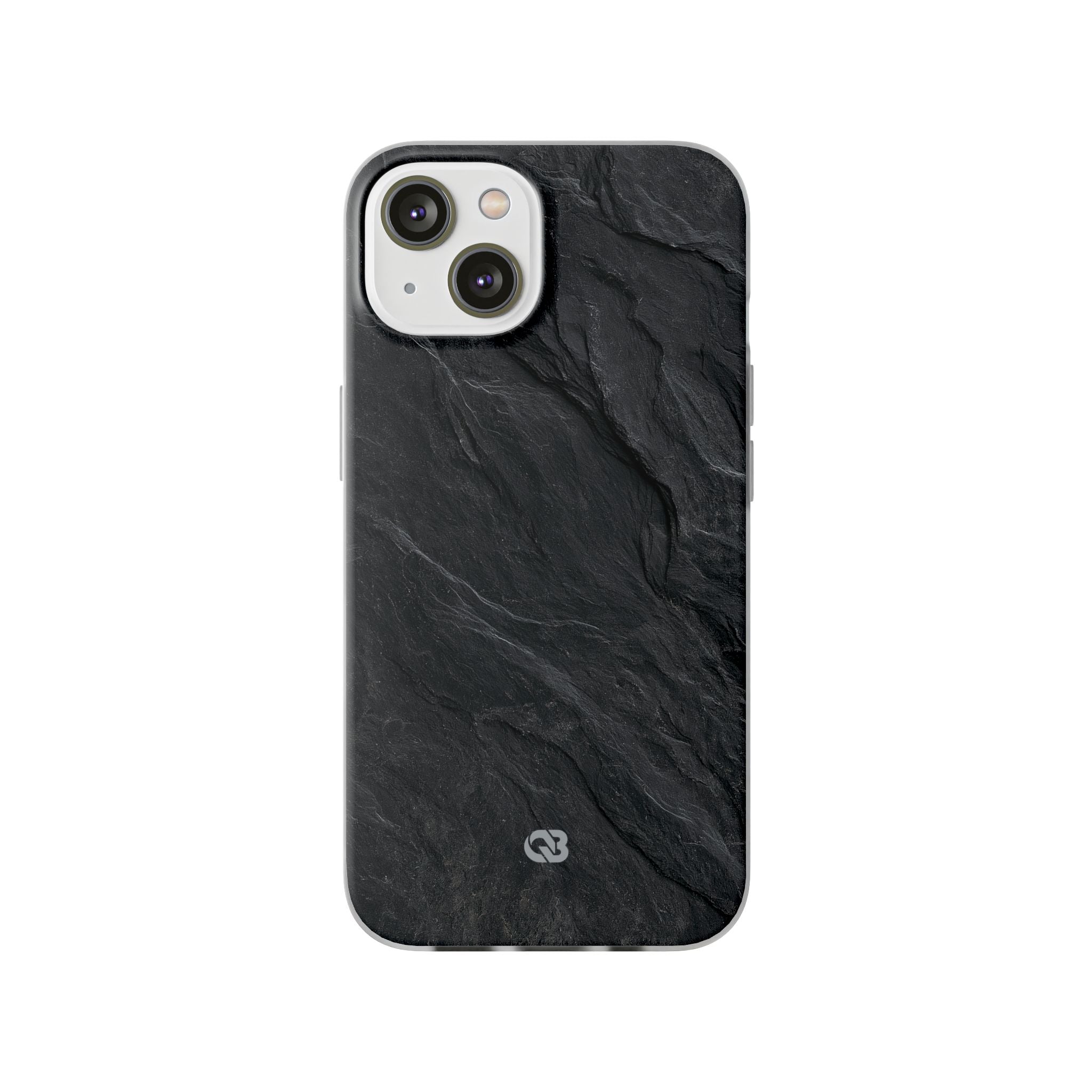 Black Lite Phone Case for iPhone - Midnight Slate Ridge