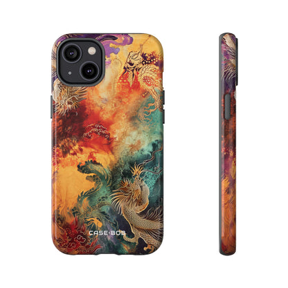 Dragon Ember iPhone 14 Plus Cover - Tough